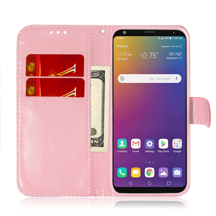 For LG Stylo 5 Solid Color Colorful Magnetic Buckle Horizontal Flip PU Leather Case with Holder & Card Slots & Wallet & Lanyard