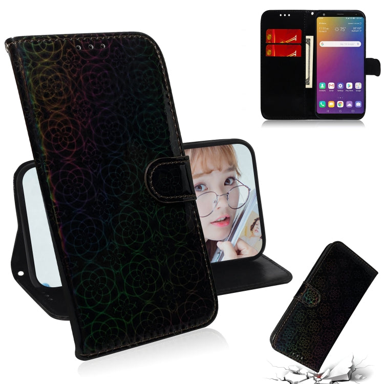 For LG Stylo 5 Solid Color Colorful Magnetic Buckle Horizontal Flip PU Leather Case with Holder & Card Slots & Wallet & Lanyard