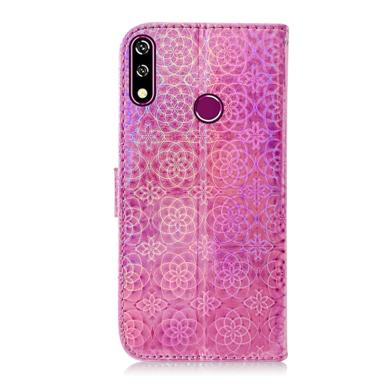 For LG W10 Solid Color Colorful Magnetic Buckle Horizontal Flip PU Leather Case with Holder & Card Slots & Wallet & Lanyard