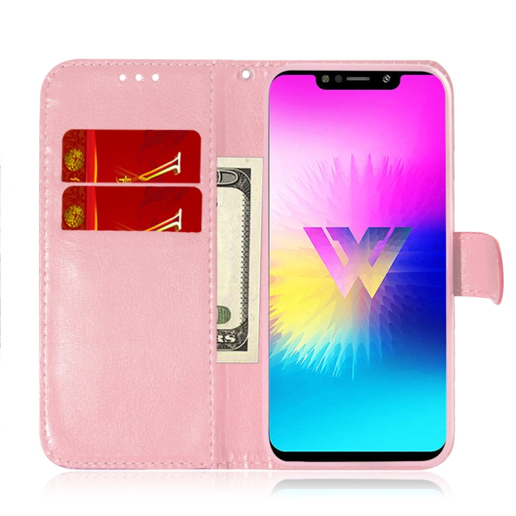 For LG W10 Solid Color Colorful Magnetic Buckle Horizontal Flip PU Leather Case with Holder & Card Slots & Wallet & Lanyard