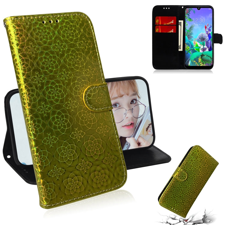 For Google Pixel 3A XL Solid Color Colorful Magnetic Buckle Horizontal Flip PU Leather Case with Holder & Card Slots & Wallet & Lanyard