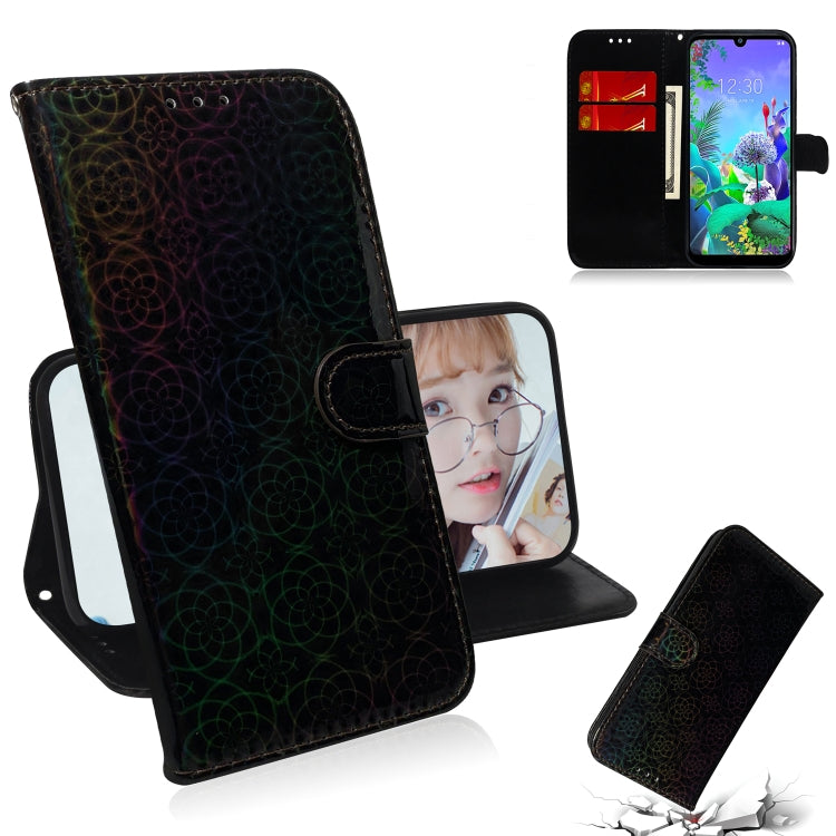 For Google Pixel 3A XL Solid Color Colorful Magnetic Buckle Horizontal Flip PU Leather Case with Holder & Card Slots & Wallet & Lanyard