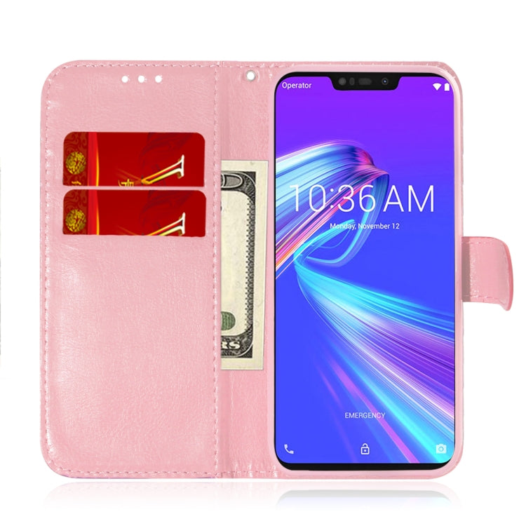 For Asus Zenfone Max (M2) ZB633KL Solid Color Colorful Magnetic Buckle Horizontal Flip PU Leather Case with Holder & Card Slots & Wallet & Lanyard
