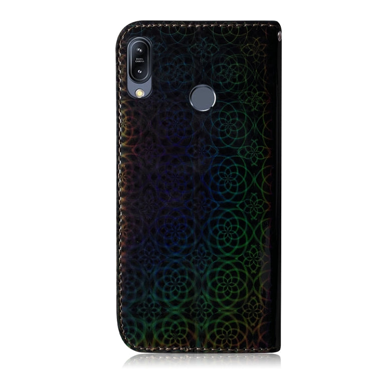 For Asus Zenfone Max (M2) ZB633KL Solid Color Colorful Magnetic Buckle Horizontal Flip PU Leather Case with Holder & Card Slots & Wallet & Lanyard