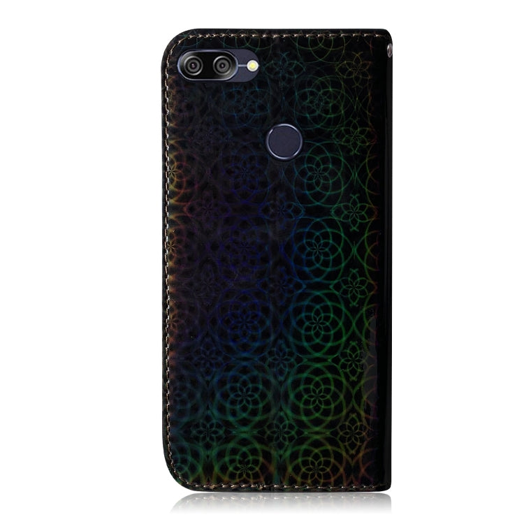 For Zenfone Max Plus (M1) ZB570TL Solid Color Colorful Magnetic Buckle Horizontal Flip PU Leather Case with Holder & Card Slots & Wallet & Lanyard