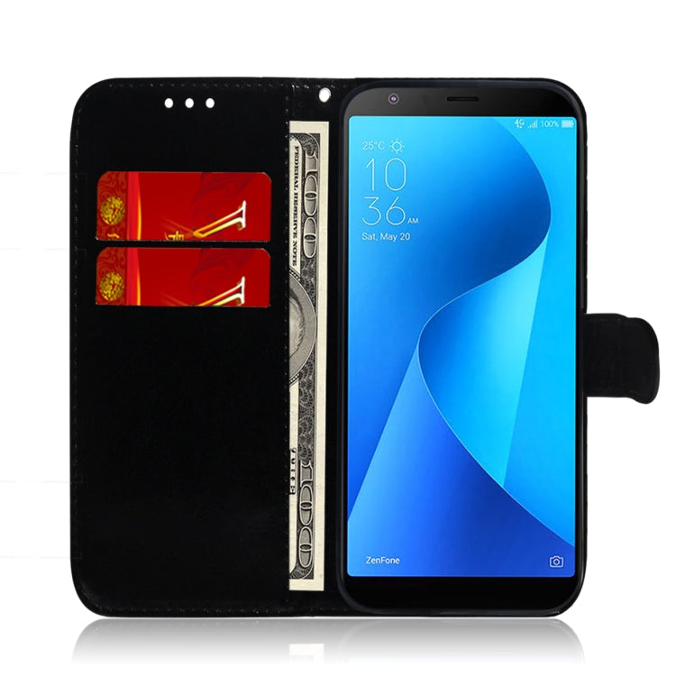 For Zenfone Max Plus (M1) ZB570TL Solid Color Colorful Magnetic Buckle Horizontal Flip PU Leather Case with Holder & Card Slots & Wallet & Lanyard