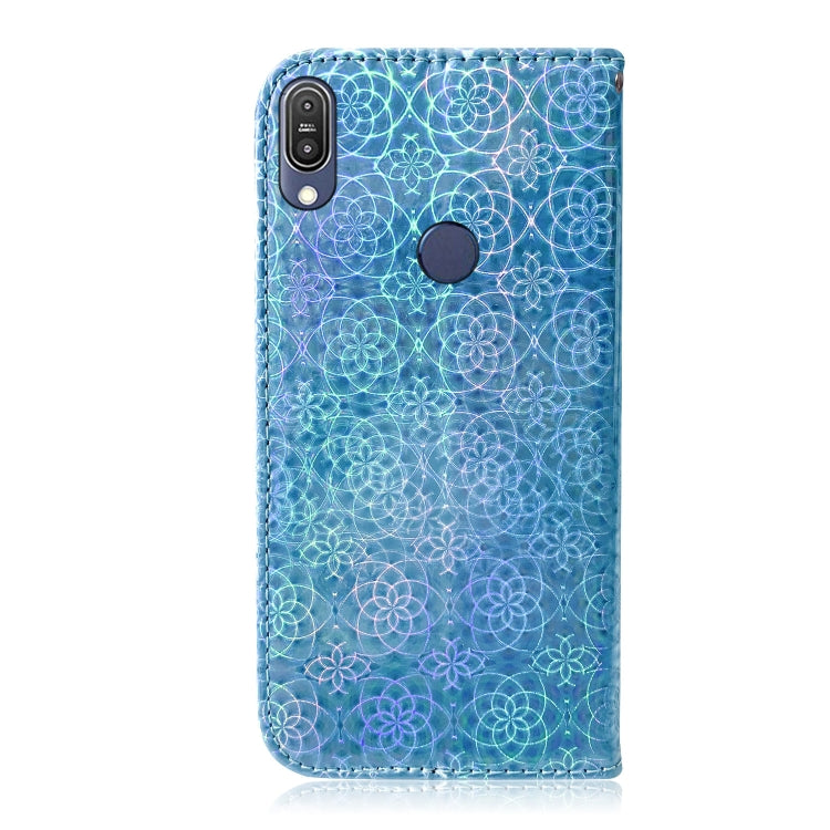 For Zenfone Max Pro (M1) ZB601KL Solid Color Colorful Magnetic Buckle Horizontal Flip PU Leather Case with Holder & Card Slots & Wallet & Lanyard