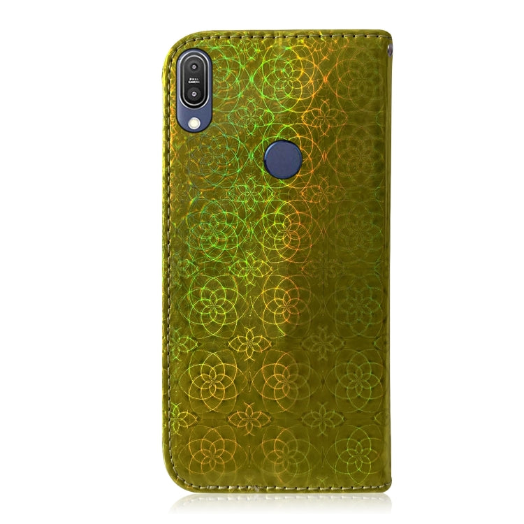 For Zenfone Max Pro (M1) ZB601KL Solid Color Colorful Magnetic Buckle Horizontal Flip PU Leather Case with Holder & Card Slots & Wallet & Lanyard
