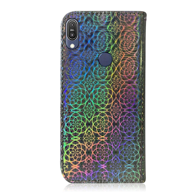 For Zenfone Max Pro (M1) ZB601KL Solid Color Colorful Magnetic Buckle Horizontal Flip PU Leather Case with Holder & Card Slots & Wallet & Lanyard