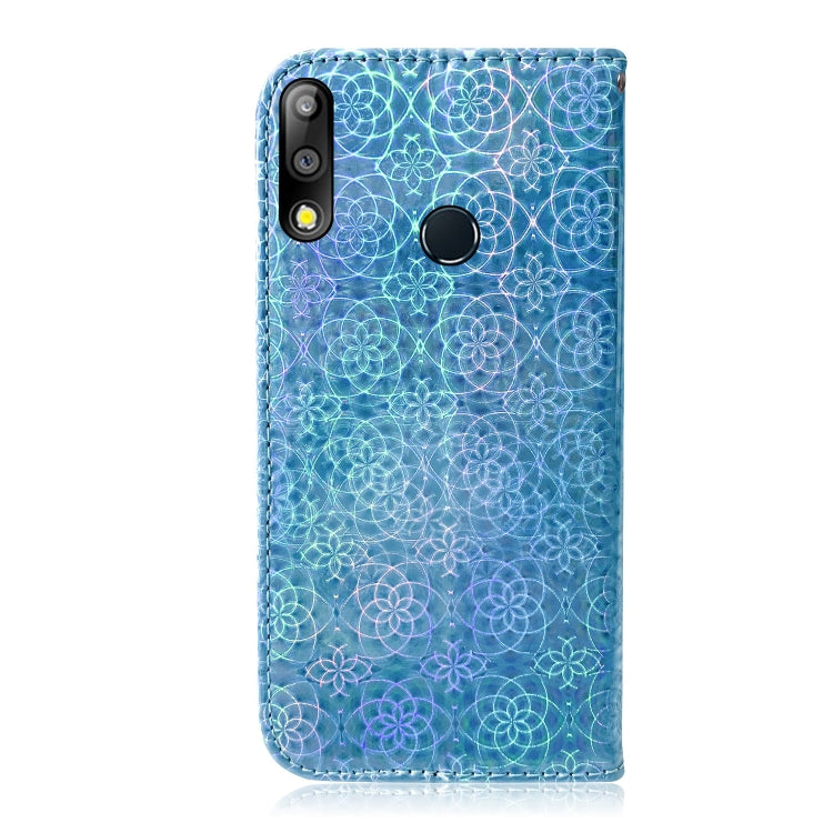 For Zenfone Max Pro (M2) ZB631KL Solid Color Colorful Magnetic Buckle Horizontal Flip PU Leather Case with Holder & Card Slots & Wallet & Lanyard
