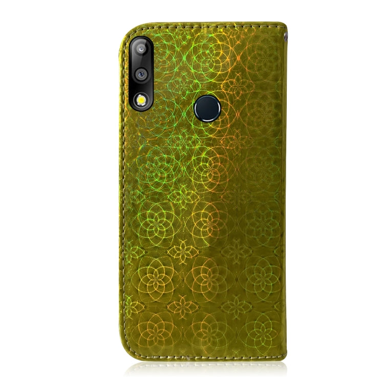 For Zenfone Max Pro (M2) ZB631KL Solid Color Colorful Magnetic Buckle Horizontal Flip PU Leather Case with Holder & Card Slots & Wallet & Lanyard