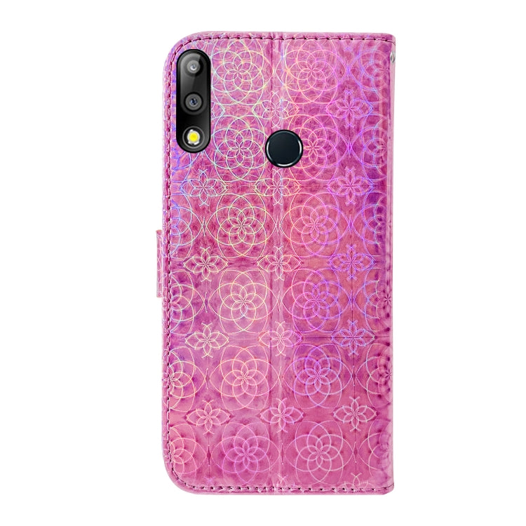 For Zenfone Max Pro (M2) ZB631KL Solid Color Colorful Magnetic Buckle Horizontal Flip PU Leather Case with Holder & Card Slots & Wallet & Lanyard
