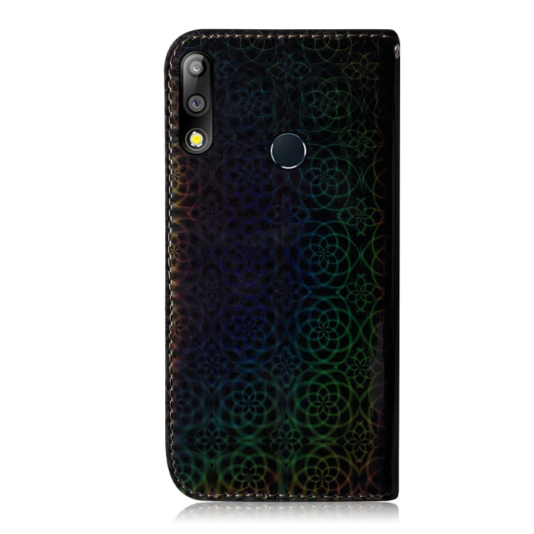 For Zenfone Max Pro (M2) ZB631KL Solid Color Colorful Magnetic Buckle Horizontal Flip PU Leather Case with Holder & Card Slots & Wallet & Lanyard