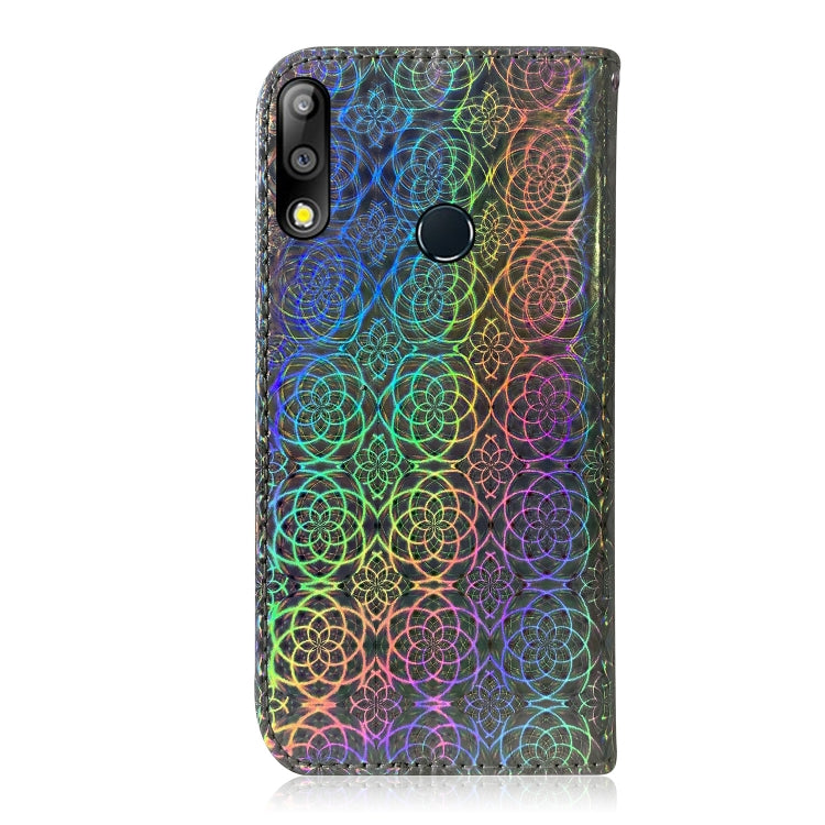 For Zenfone Max Pro (M2) ZB631KL Solid Color Colorful Magnetic Buckle Horizontal Flip PU Leather Case with Holder & Card Slots & Wallet & Lanyard