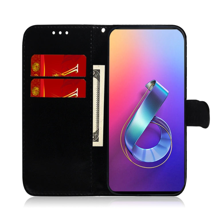 For Asus Zenfone 6 ZS630KL Solid Color Colorful Magnetic Buckle Horizontal Flip PU Leather Case with Holder & Card Slots & Wallet & Lanyard