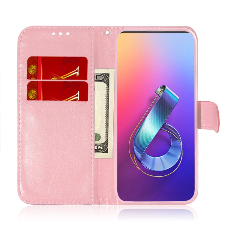 For Asus Zenfone 6 ZS630KL Solid Color Colorful Magnetic Buckle Horizontal Flip PU Leather Case with Holder & Card Slots & Wallet & Lanyard