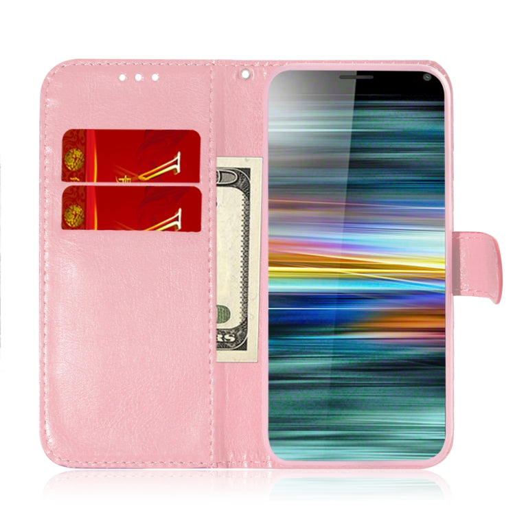 For Sony Xperia 10 Solid Color Colorful Magnetic Buckle Horizontal Flip PU Leather Case with Holder & Card Slots & Wallet & Lanyard