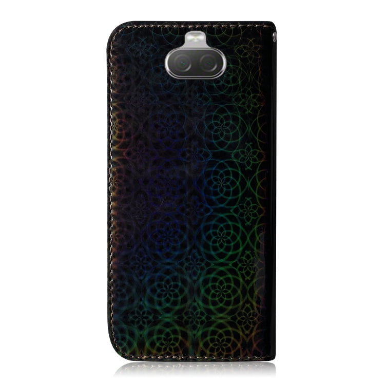 For Sony Xperia 10 Solid Color Colorful Magnetic Buckle Horizontal Flip PU Leather Case with Holder & Card Slots & Wallet & Lanyard