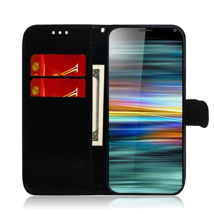 For Sony Xperia 10 Solid Color Colorful Magnetic Buckle Horizontal Flip PU Leather Case with Holder & Card Slots & Wallet & Lanyard