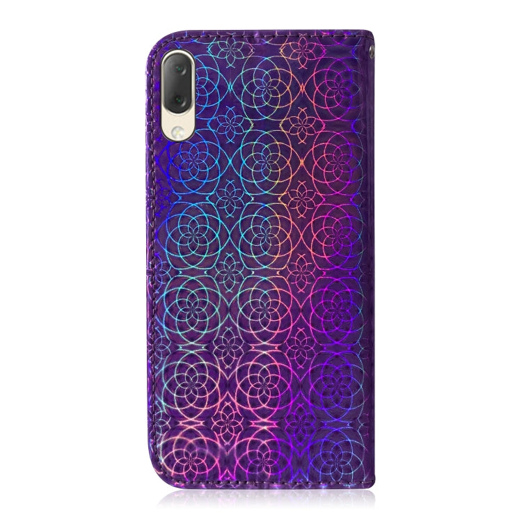 For Sony Xperia L3 Solid Color Colorful Magnetic Buckle Horizontal Flip PU Leather Case with Holder & Card Slots & Wallet & Lanyard