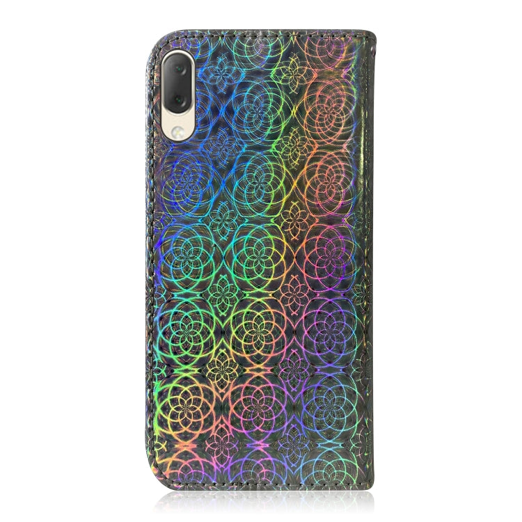For Sony Xperia L3 Solid Color Colorful Magnetic Buckle Horizontal Flip PU Leather Case with Holder & Card Slots & Wallet & Lanyard