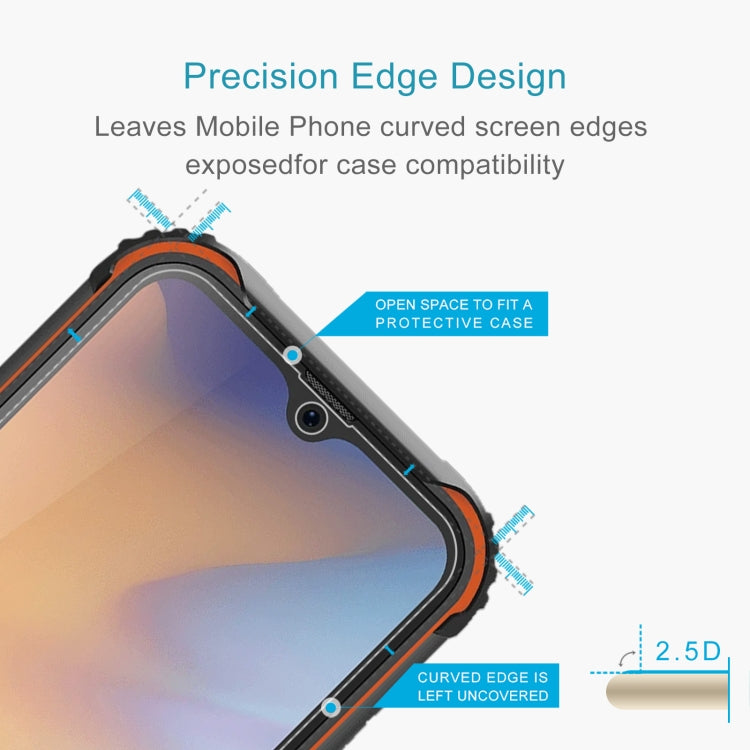 For Blackview BV5900 10 PCS 0.26mm 9H 2.5D Tempered Glass Film