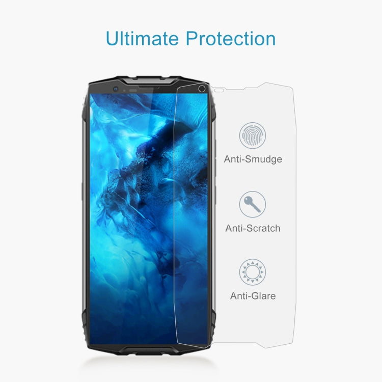For Blackview BV6800 Pro 10 PCS 0.26mm 9H 2.5D Tempered Glass Film
