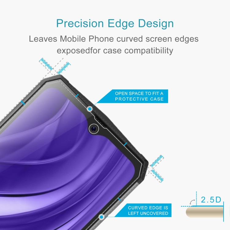 For Blackview BV9100 10 PCS 0.26mm 9H 2.5D Tempered Glass Film