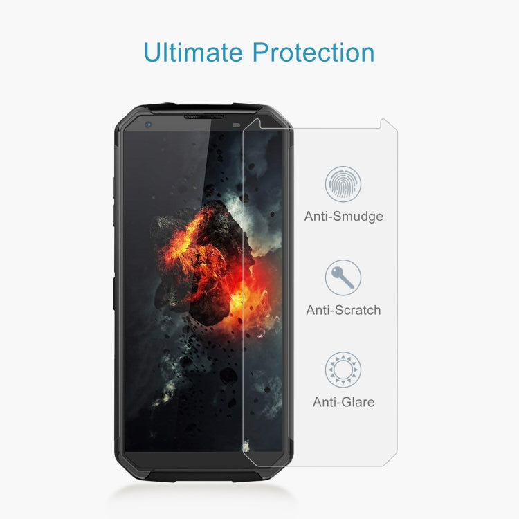 For Blackview BV9500 10 PCS 0.26mm 9H 2.5D Tempered Glass Film