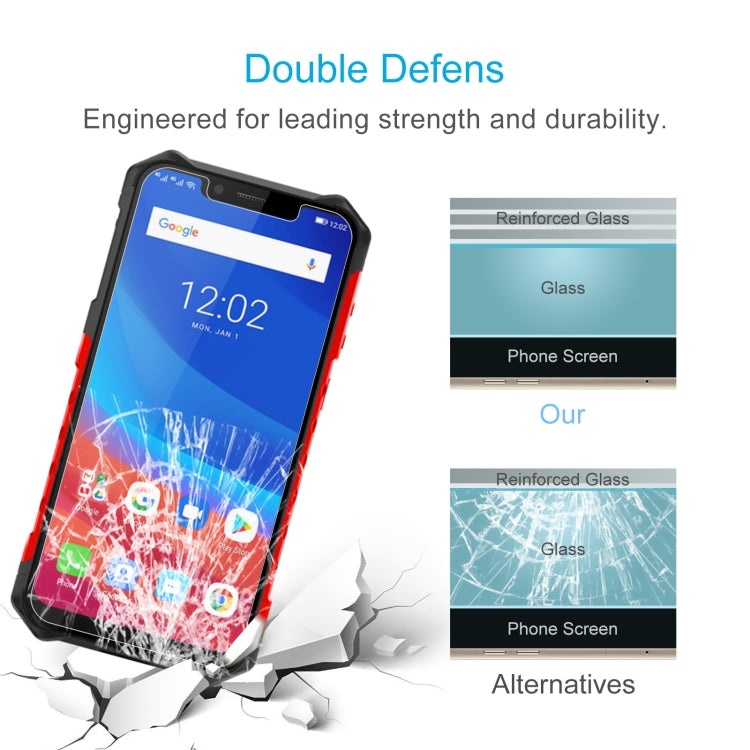 For Ulefone Armor 6 10 PCS 0.26mm 9H 2.5D Tempered Glass Film