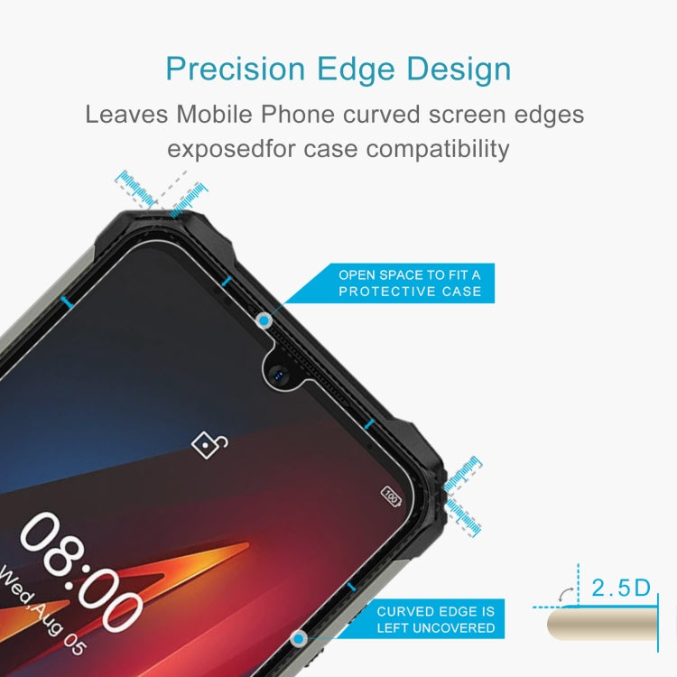 For Ulefone Armor 8 10 PCS 0.26mm 9H 2.5D Tempered Glass Film
