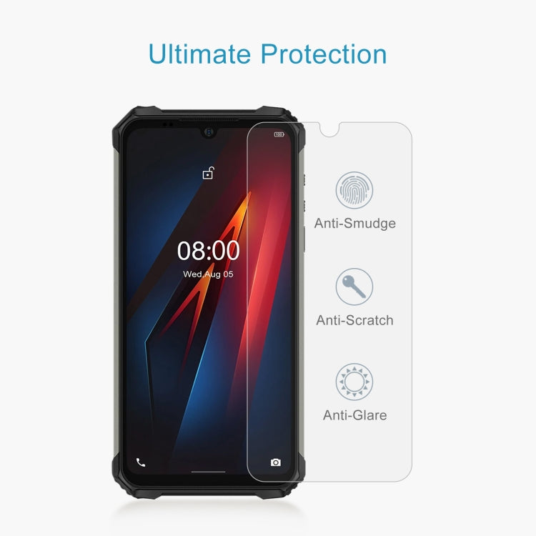 For Ulefone Armor 8 10 PCS 0.26mm 9H 2.5D Tempered Glass Film