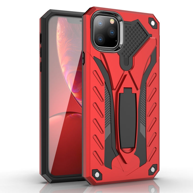 For iPhone 11 Pro Shockproof TPU + PC Protective Case with Holder