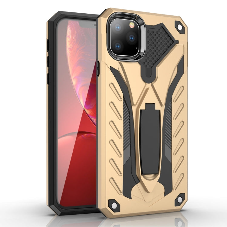 For iPhone 11 Shockproof TPU + PC Protective Case with Holder