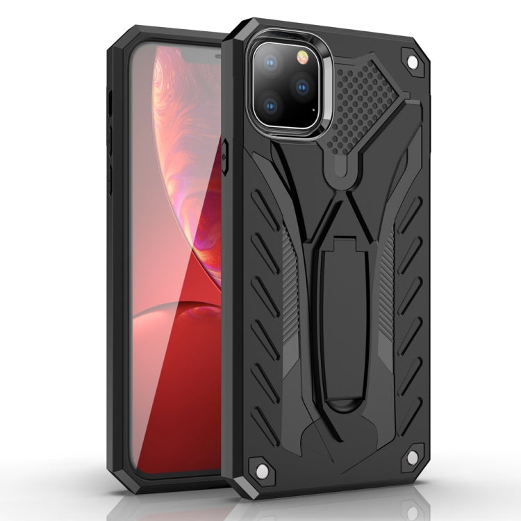 For iPhone 11 Pro Max Shockproof TPU + PC Protective Case with Holder