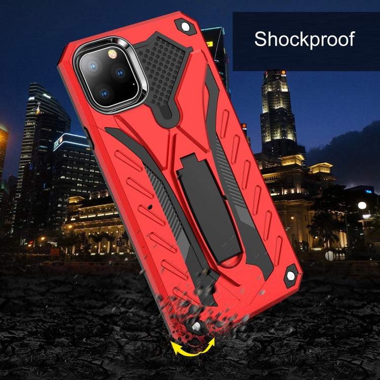 For iPhone 11 Pro Max Shockproof TPU + PC Protective Case with Holder