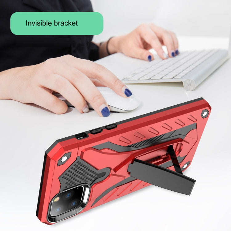 For iPhone 11 Pro Max Shockproof TPU + PC Protective Case with Holder