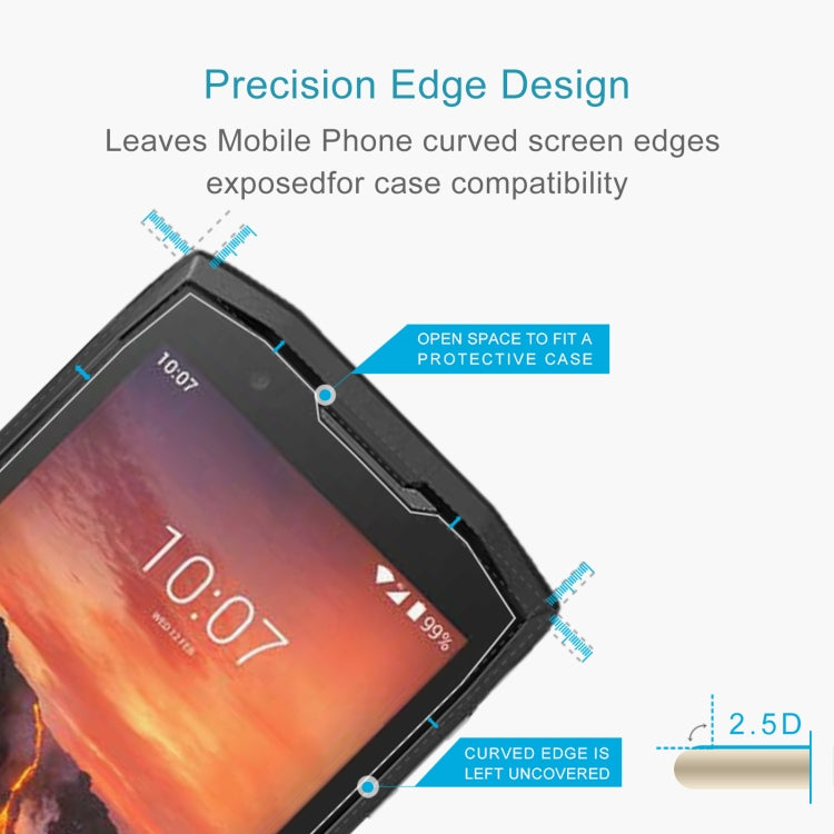 For Crosscall Core X4 20 PCS 0.26mm 9H 2.5D Tempered Glass Film
