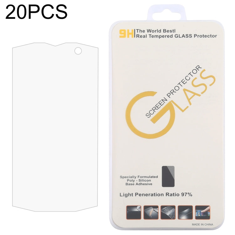 For Crosscall Trekker M1 Core 20 PCS 0.26mm 9H 2.5D Tempered Glass Film