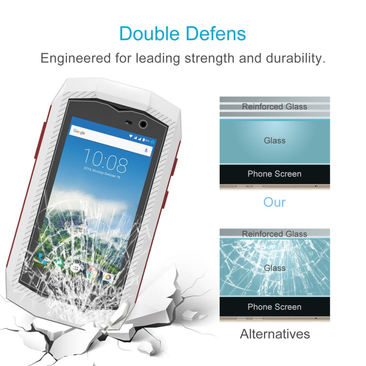 For Crosscall Trekker M1 Core 20 PCS 0.26mm 9H 2.5D Tempered Glass Film