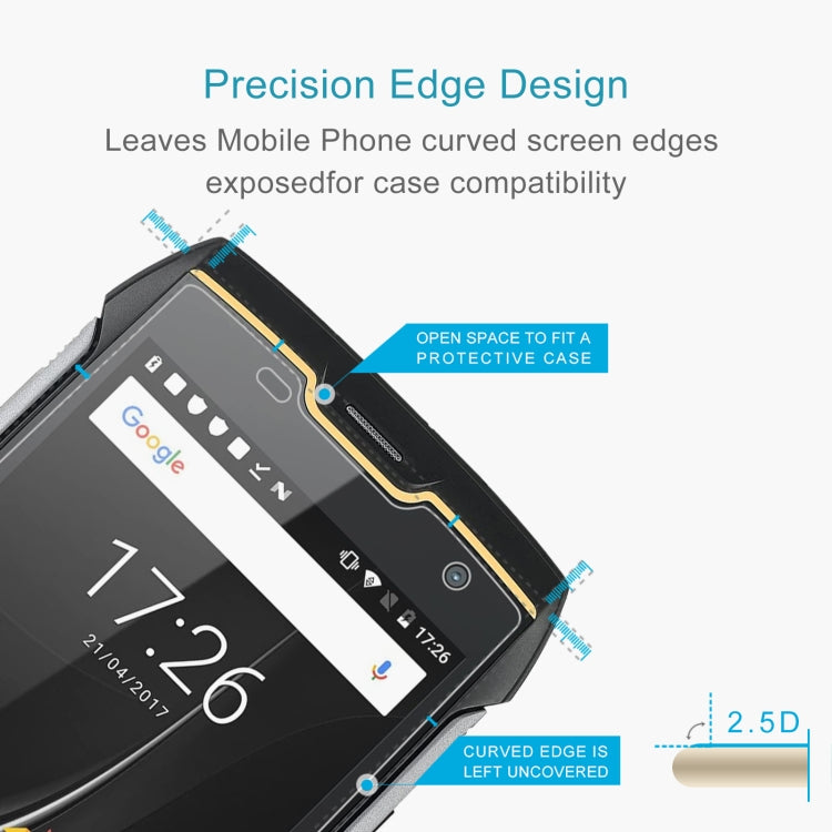 For Cubot KingKong CS 20 PCS 0.26mm 9H 2.5D Tempered Glass Film