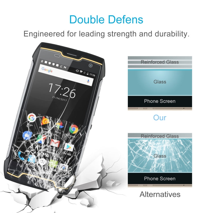 For Cubot KingKong CS 20 PCS 0.26mm 9H 2.5D Tempered Glass Film