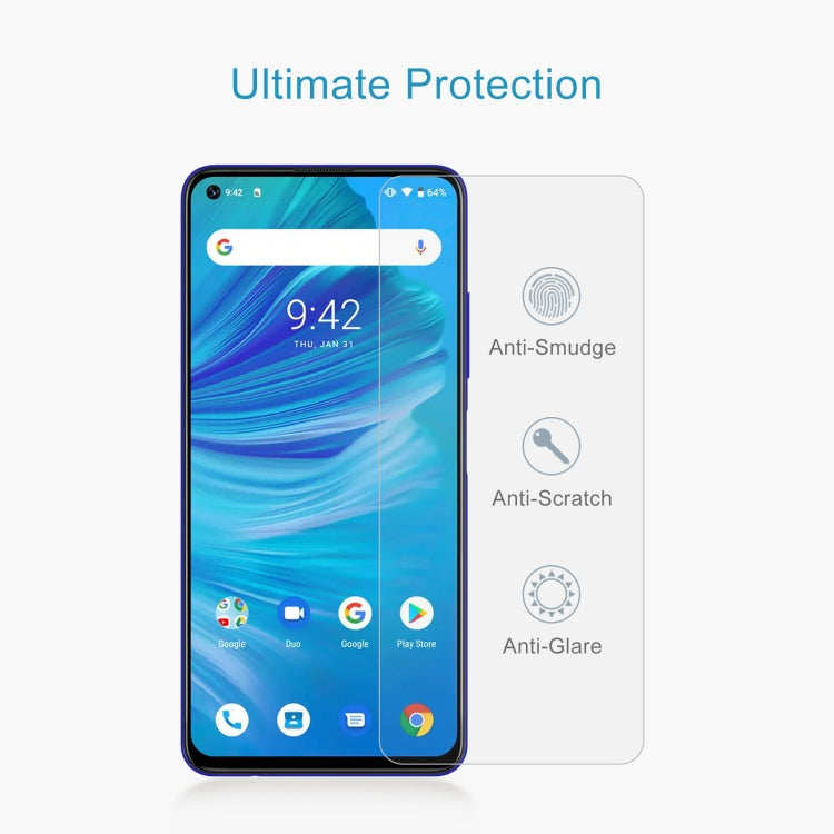 For UMIDIGI F2 20 PCS 0.26mm 9H 2.5D Tempered Glass Film
