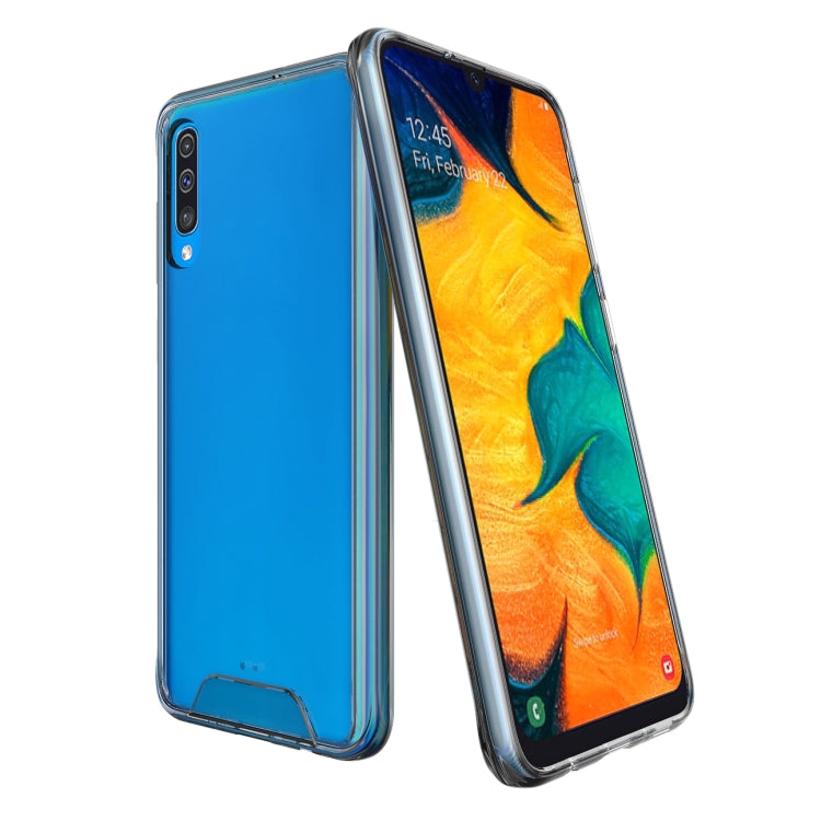 For Samsung Galaxy A30s / A50 / A50s Scratchproof TPU + Acrylic Space Protective Case(Transparent)