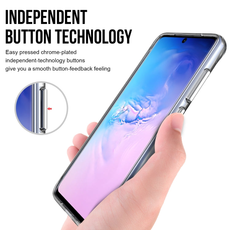 For Samsung Galaxy S20 Scratchproof TPU + Acrylic Space Protective Case(Transparent)