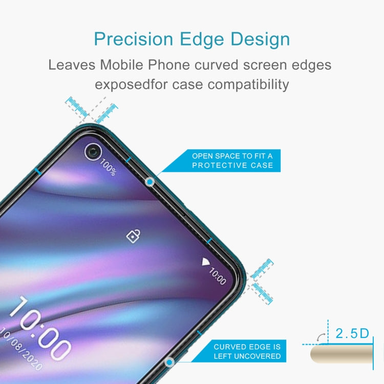 For Wiko View 5 Plus 10 PCS 0.26mm 9H 2.5D Tempered Glass Film