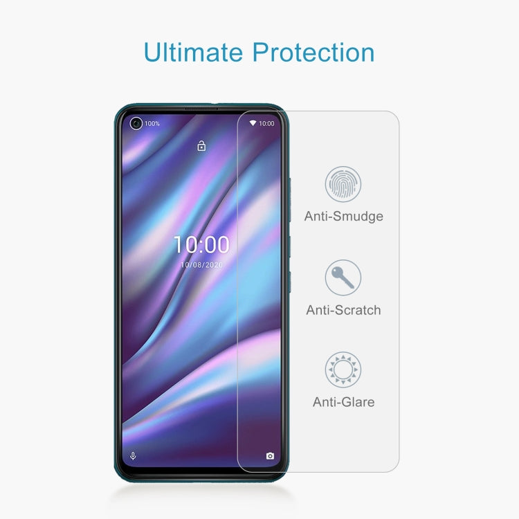 For Wiko View 5 Plus 10 PCS 0.26mm 9H 2.5D Tempered Glass Film