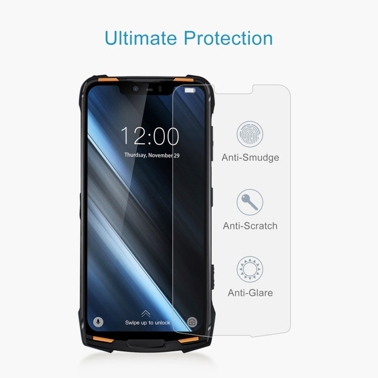 For Doogee S90 10 PCS 0.26mm 9H 2.5D Tempered Glass Film