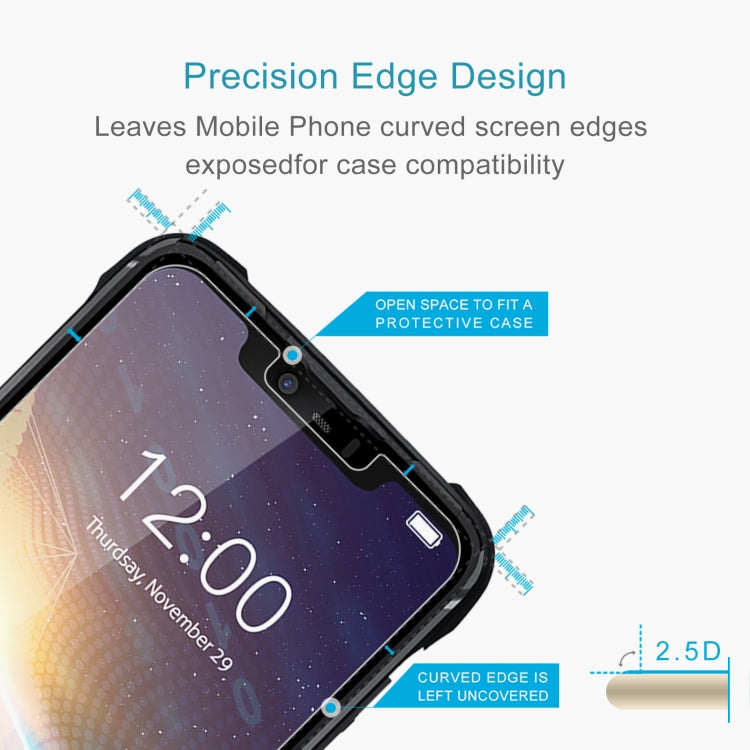 For Doogee S90 Pro 10 PCS 0.26mm 9H 2.5D Tempered Glass Film