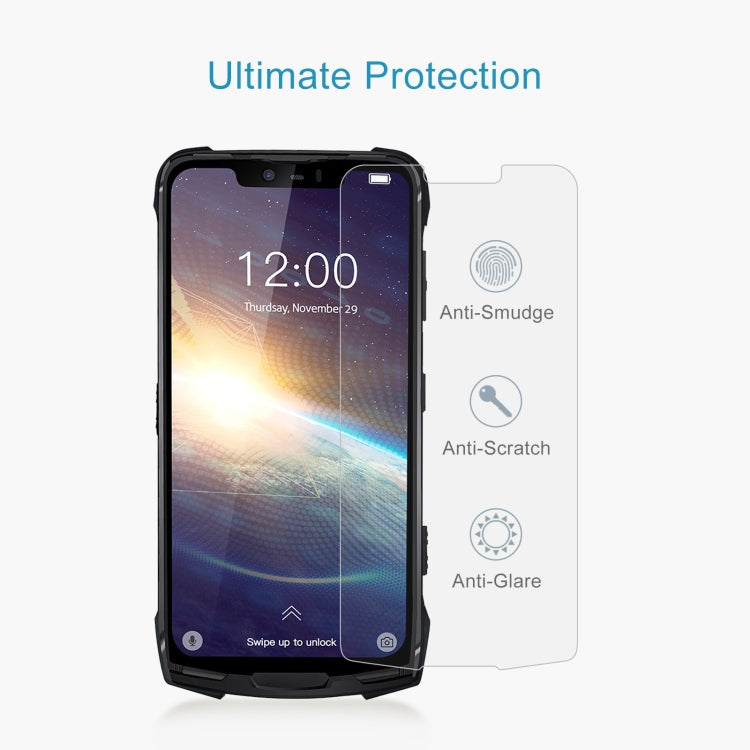 For Doogee S90 Pro 10 PCS 0.26mm 9H 2.5D Tempered Glass Film